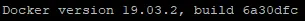 Docker Version