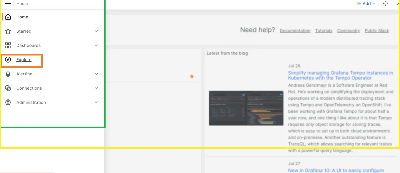 Grafana UI 2