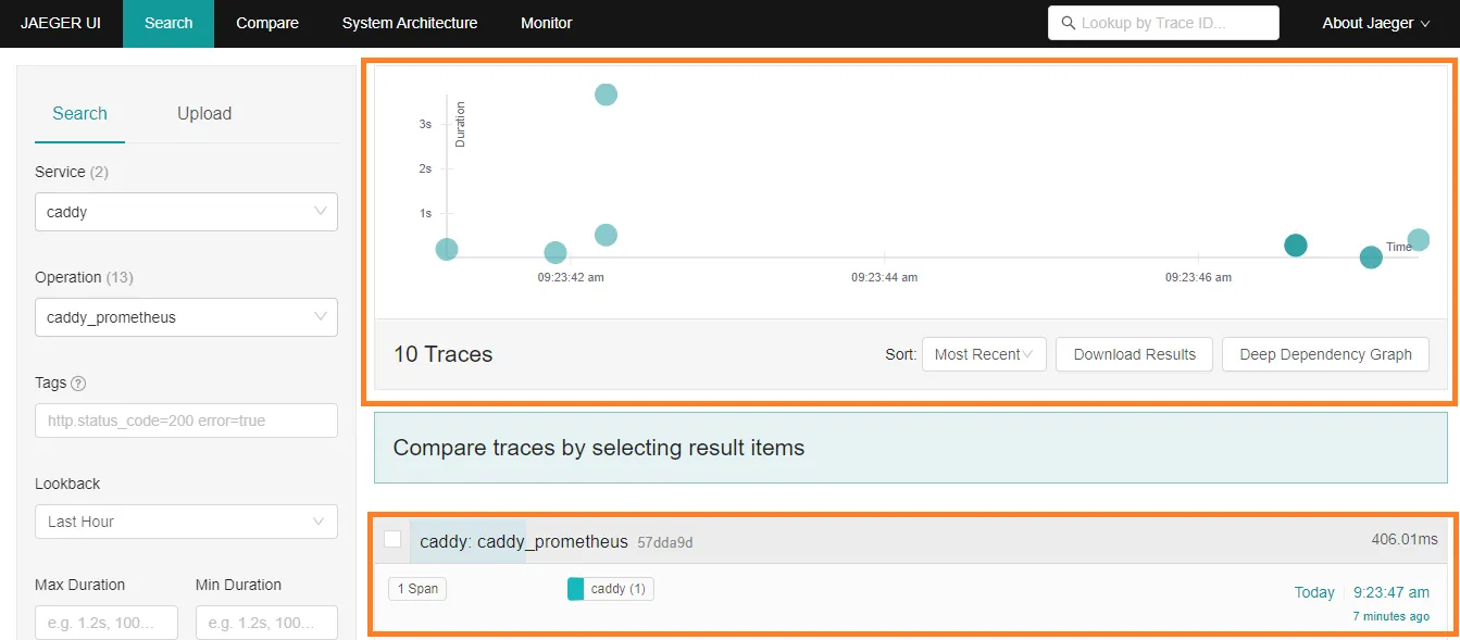 Jaeger UI 5