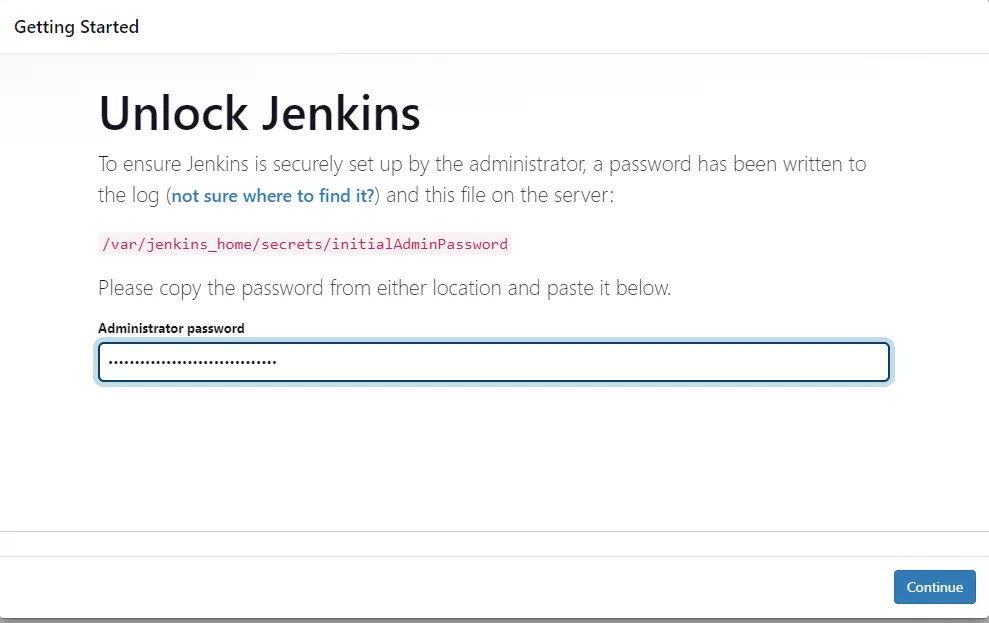 Jenkins Create Admin User