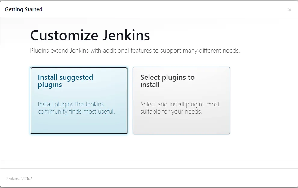 Jenkins Instance Configuration