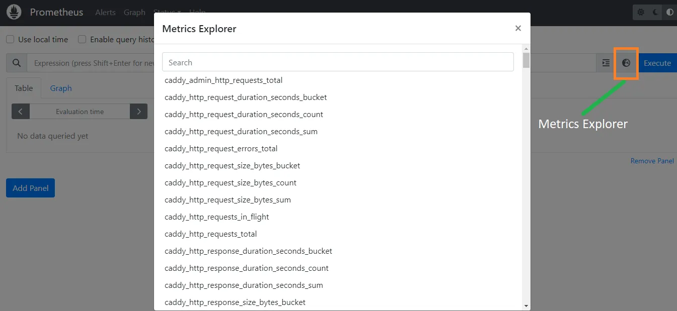 Prometheus UI 1